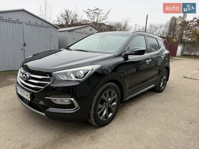 Черный Хендай Санта Фе, объемом двигателя 2 л и пробегом 8 тыс. км за 23000 $, фото 1 на Automoto.ua