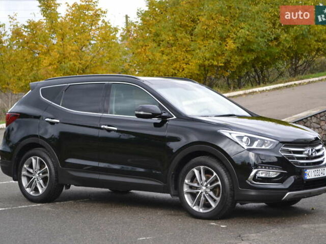 Хендай Санта Фе 2017 в Белой Церкве на Automoto.ua Черный Хендай Санта Фе, объемом двигателя 2.2 л и пробегом 122 тыс. км за 24500 $, фото 13 на Automoto.ua