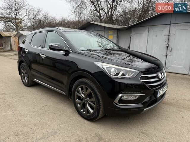 Черный Хендай Санта Фе, объемом двигателя 2 л и пробегом 8 тыс. км за 23000 $, фото 4 на Automoto.ua