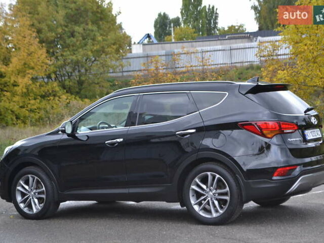Хендай Санта Фе 2017 в Белой Церкве на Automoto.ua Черный Хендай Санта Фе, объемом двигателя 2.2 л и пробегом 122 тыс. км за 24500 $, фото 22 на Automoto.ua