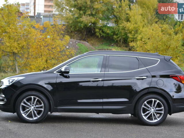 Хендай Санта Фе 2017 в Белой Церкве на Automoto.ua Черный Хендай Санта Фе, объемом двигателя 2.2 л и пробегом 122 тыс. км за 24500 $, фото 23 на Automoto.ua