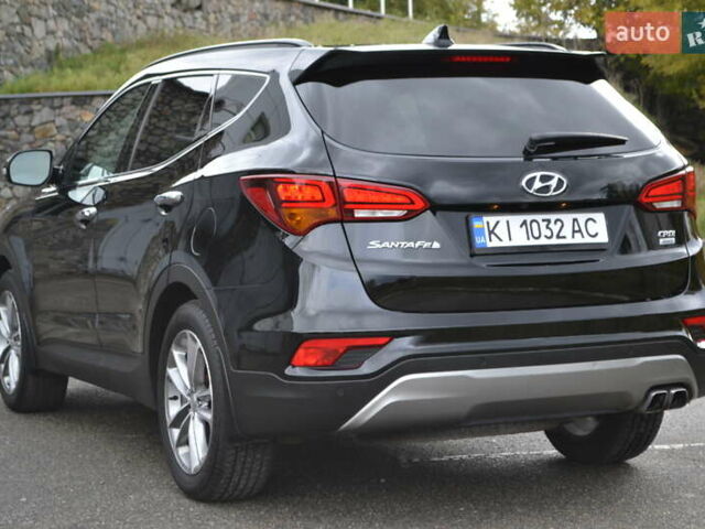 Хендай Санта Фе 2017 в Белой Церкве на Automoto.ua Черный Хендай Санта Фе, объемом двигателя 2.2 л и пробегом 122 тыс. км за 24500 $, фото 21 на Automoto.ua