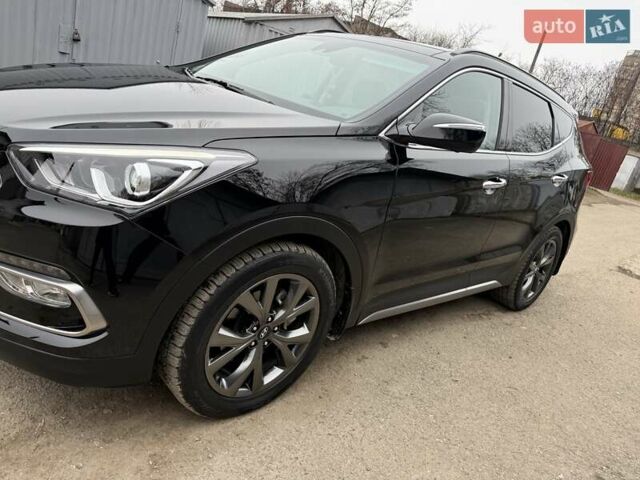 Черный Хендай Санта Фе, объемом двигателя 2 л и пробегом 8 тыс. км за 23000 $, фото 8 на Automoto.ua