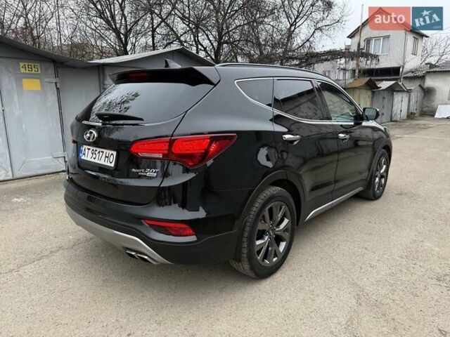 Черный Хендай Санта Фе, объемом двигателя 2 л и пробегом 8 тыс. км за 23000 $, фото 6 на Automoto.ua