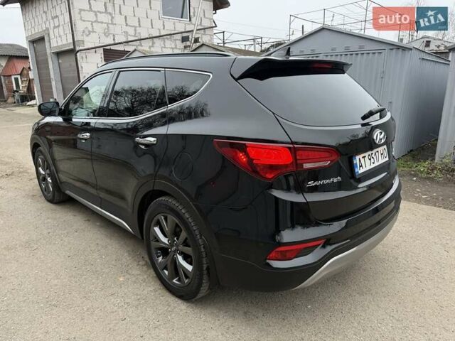 Черный Хендай Санта Фе, объемом двигателя 2 л и пробегом 8 тыс. км за 23000 $, фото 7 на Automoto.ua