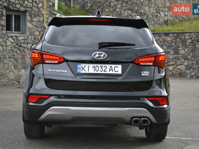 Хендай Санта Фе 2017 в Белой Церкве на Automoto.ua Черный Хендай Санта Фе, объемом двигателя 2.2 л и пробегом 122 тыс. км за 24500 $, фото 20 на Automoto.ua