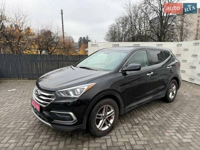 Черный Хендай Санта Фе, объемом двигателя 2.4 л и пробегом 245 тыс. км за 11200 $, фото 1 на Automoto.ua