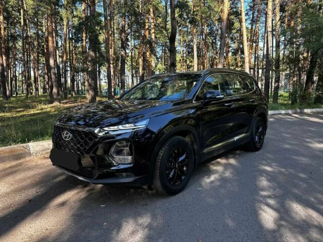 Черный Хендай Санта Фе, объемом двигателя 2 л и пробегом 120 тыс. км за 24000 $, фото 1 на Automoto.ua