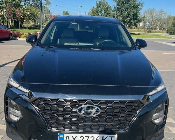 Черный Хендай Санта Фе, объемом двигателя 2.36 л и пробегом 80 тыс. км за 19999 $, фото 2 на Automoto.ua