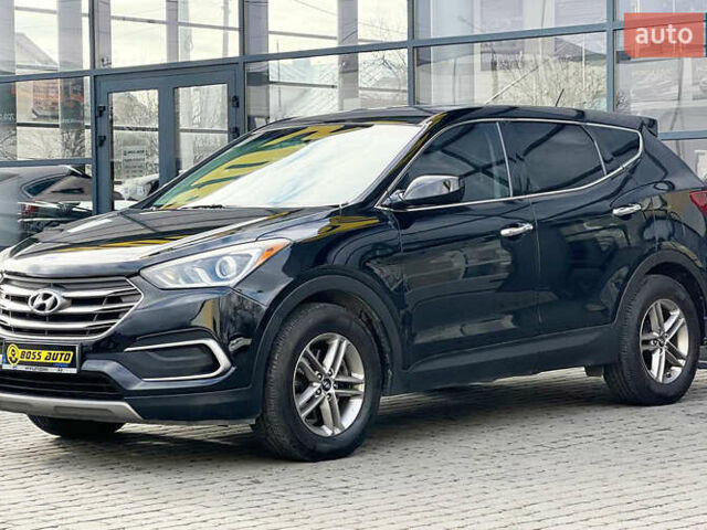 Черный Хендай Санта Фе, объемом двигателя 2.36 л и пробегом 130 тыс. км за 16300 $, фото 2 на Automoto.ua