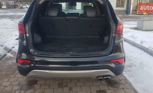 Чорний Хендай Санта Фе, об'ємом двигуна 2 л та пробігом 66 тис. км за 22800 $, фото 6 на Automoto.ua