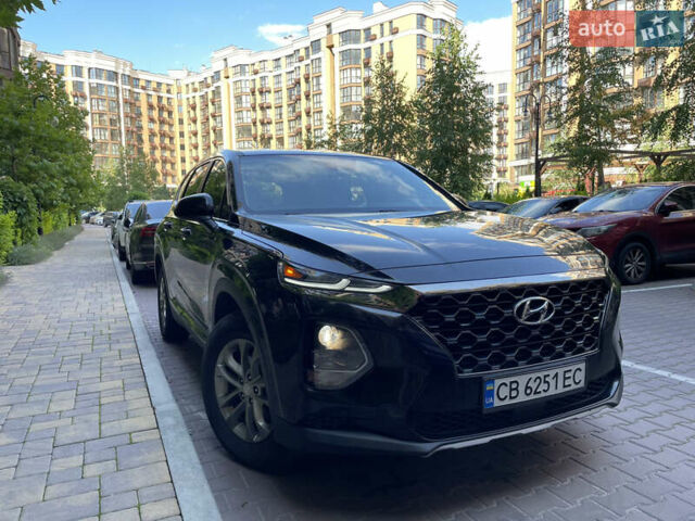Черный Хендай Санта Фе, объемом двигателя 2.36 л и пробегом 45 тыс. км за 20500 $, фото 2 на Automoto.ua