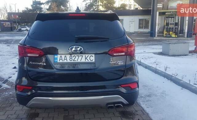 Чорний Хендай Санта Фе, об'ємом двигуна 2 л та пробігом 66 тис. км за 22800 $, фото 8 на Automoto.ua