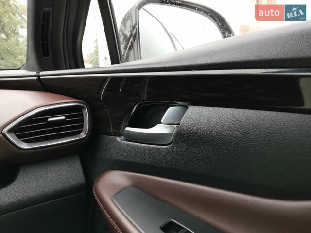 Черный Хендай Санта Фе, объемом двигателя 2.2 л и пробегом 246 тыс. км за 30000 $, фото 12 на Automoto.ua