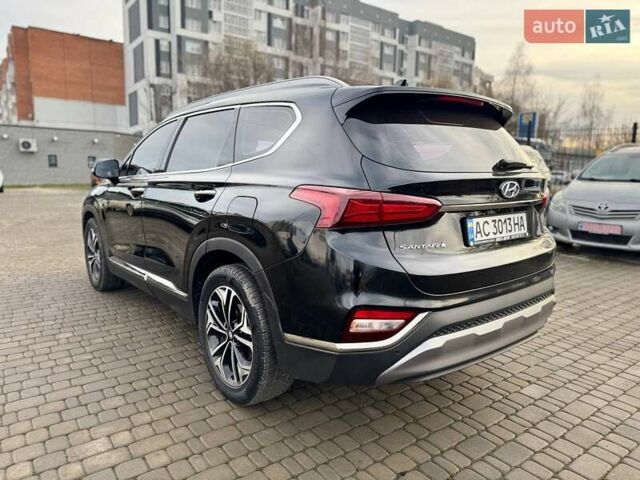 Чорний Хендай Санта Фе, об'ємом двигуна 2 л та пробігом 77 тис. км за 28500 $, фото 8 на Automoto.ua