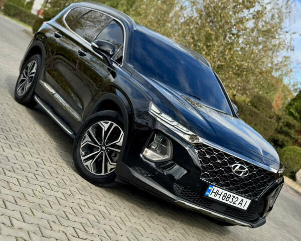 Черный Хендай Санта Фе, объемом двигателя 2 л и пробегом 104 тыс. км за 25700 $, фото 2 на Automoto.ua