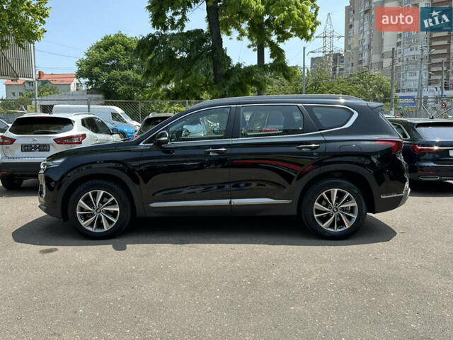 Чорний Хендай Санта Фе, об'ємом двигуна 2 л та пробігом 111 тис. км за 27500 $, фото 6 на Automoto.ua