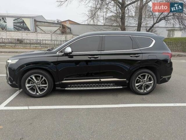 Чорний Хендай Санта Фе, об'ємом двигуна 2 л та пробігом 116 тис. км за 29700 $, фото 3 на Automoto.ua