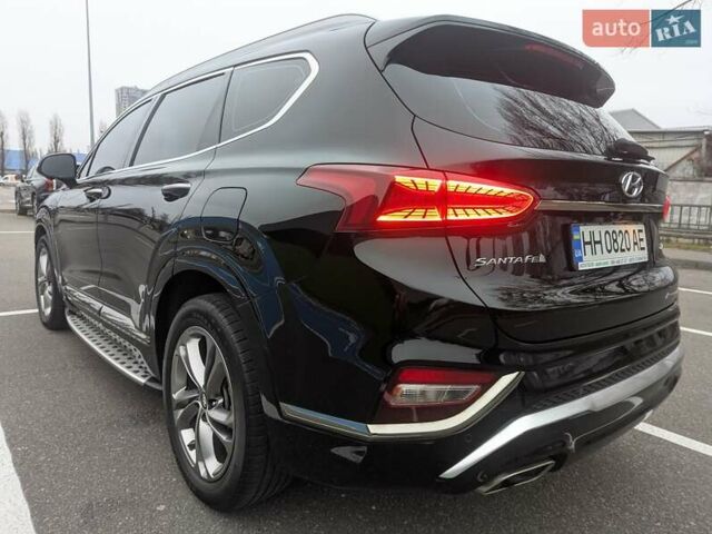 Чорний Хендай Санта Фе, об'ємом двигуна 2 л та пробігом 116 тис. км за 29700 $, фото 4 на Automoto.ua