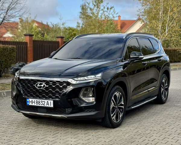 Черный Хендай Санта Фе, объемом двигателя 2 л и пробегом 102 тыс. км за 26999 $, фото 3 на Automoto.ua