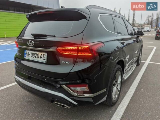 Чорний Хендай Санта Фе, об'ємом двигуна 2 л та пробігом 116 тис. км за 29700 $, фото 7 на Automoto.ua