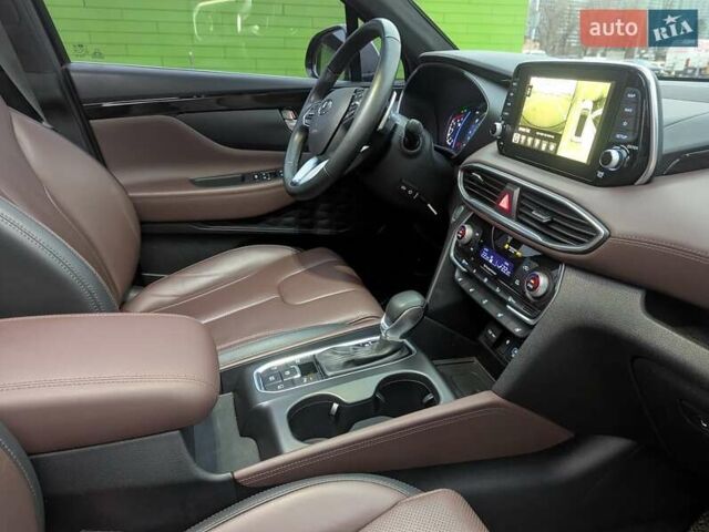 Чорний Хендай Санта Фе, об'ємом двигуна 2 л та пробігом 116 тис. км за 29700 $, фото 20 на Automoto.ua