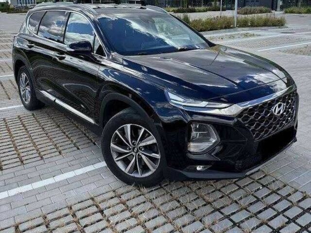 Черный Хендай Санта Фе, объемом двигателя 2.5 л и пробегом 95 тыс. км за 12700 $, фото 2 на Automoto.ua