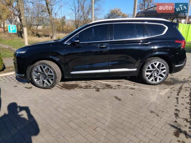 Черный Хендай Санта Фе, объемом двигателя 2.15 л и пробегом 137 тыс. км за 37950 $, фото 4 на Automoto.ua