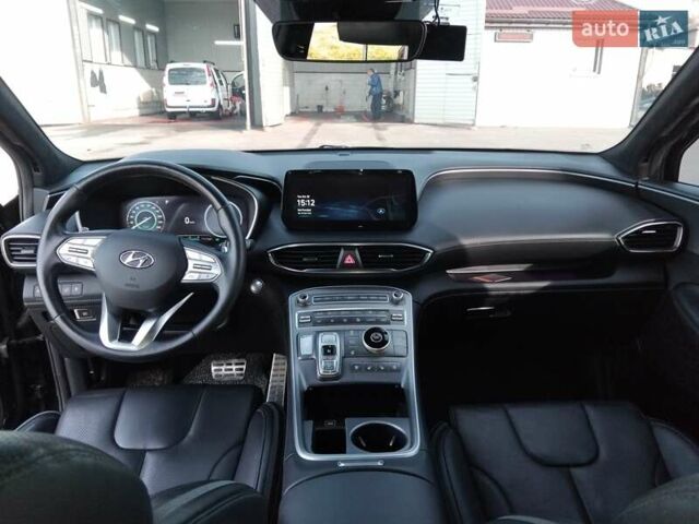 Черный Хендай Санта Фе, объемом двигателя 2.15 л и пробегом 137 тыс. км за 37950 $, фото 13 на Automoto.ua