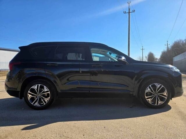 Черный Хендай Санта Фе, объемом двигателя 2.2 л и пробегом 103 тыс. км за 24600 $, фото 5 на Automoto.ua