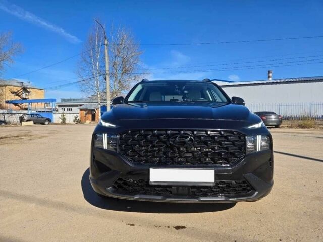 Черный Хендай Санта Фе, объемом двигателя 2.2 л и пробегом 103 тыс. км за 24600 $, фото 1 на Automoto.ua