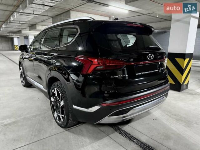 Черный Хендай Санта Фе, объемом двигателя 2.15 л и пробегом 105 тыс. км за 32500 $, фото 5 на Automoto.ua