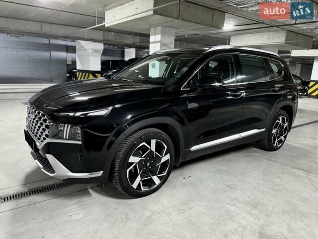 Черный Хендай Санта Фе, объемом двигателя 2.15 л и пробегом 105 тыс. км за 32500 $, фото 3 на Automoto.ua