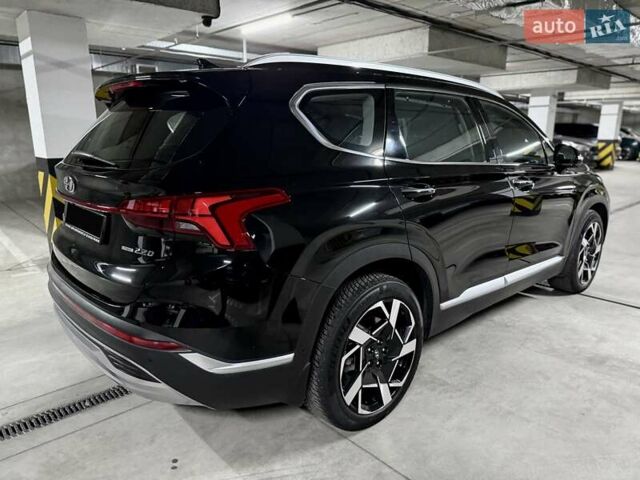 Черный Хендай Санта Фе, объемом двигателя 2.15 л и пробегом 105 тыс. км за 32500 $, фото 9 на Automoto.ua