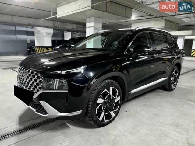 Черный Хендай Санта Фе, объемом двигателя 2.15 л и пробегом 105 тыс. км за 32500 $, фото 2 на Automoto.ua