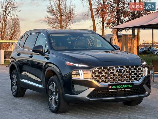 Черный Хендай Санта Фе, объемом двигателя 2.5 л и пробегом 54 тыс. км за 28990 $, фото 6 на Automoto.ua