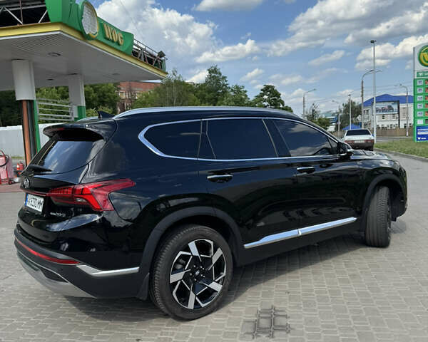 Черный Хендай Санта Фе, объемом двигателя 1.6 л и пробегом 68 тыс. км за 42000 $, фото 3 на Automoto.ua