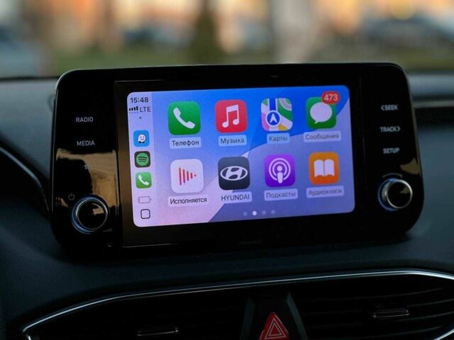 Черный Хендай Санта Фе, объемом двигателя 2.5 л и пробегом 54 тыс. км за 28990 $, фото 18 на Automoto.ua