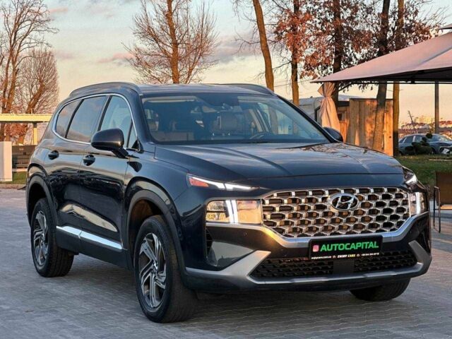 Черный Хендай Санта Фе, объемом двигателя 2.5 л и пробегом 54 тыс. км за 28990 $, фото 4 на Automoto.ua