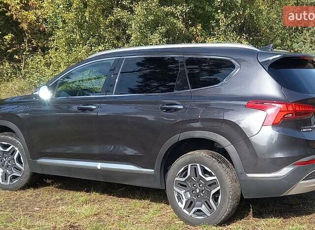 Черный Хендай Санта Фе, объемом двигателя 2.5 л и пробегом 99 тыс. км за 36000 $, фото 7 на Automoto.ua