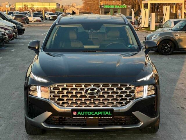 Черный Хендай Санта Фе, объемом двигателя 2.5 л и пробегом 54 тыс. км за 28990 $, фото 1 на Automoto.ua