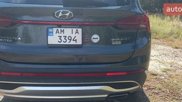 Черный Хендай Санта Фе, объемом двигателя 2.5 л и пробегом 99 тыс. км за 36000 $, фото 12 на Automoto.ua