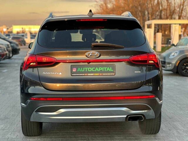 Черный Хендай Санта Фе, объемом двигателя 2.5 л и пробегом 54 тыс. км за 28990 $, фото 6 на Automoto.ua