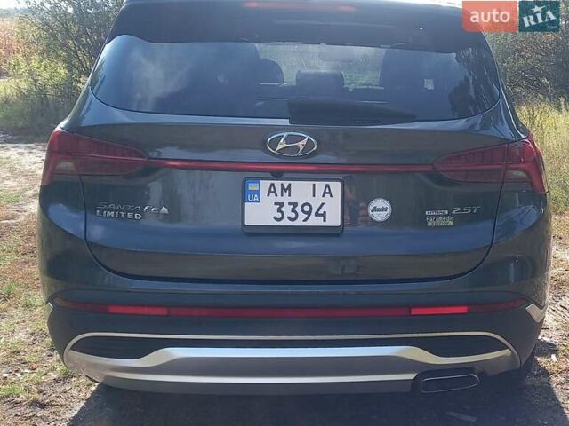 Черный Хендай Санта Фе, объемом двигателя 2.5 л и пробегом 99 тыс. км за 36000 $, фото 15 на Automoto.ua