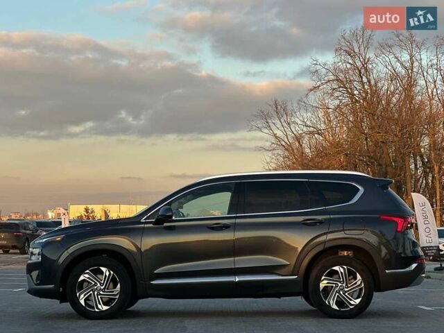 Черный Хендай Санта Фе, объемом двигателя 2.5 л и пробегом 54 тыс. км за 28990 $, фото 4 на Automoto.ua