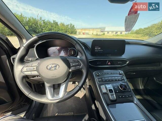 Черный Хендай Санта Фе, объемом двигателя 2.5 л и пробегом 60 тыс. км за 36500 $, фото 8 на Automoto.ua
