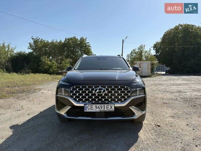 Черный Хендай Санта Фе, объемом двигателя 2.5 л и пробегом 60 тыс. км за 36500 $, фото 1 на Automoto.ua