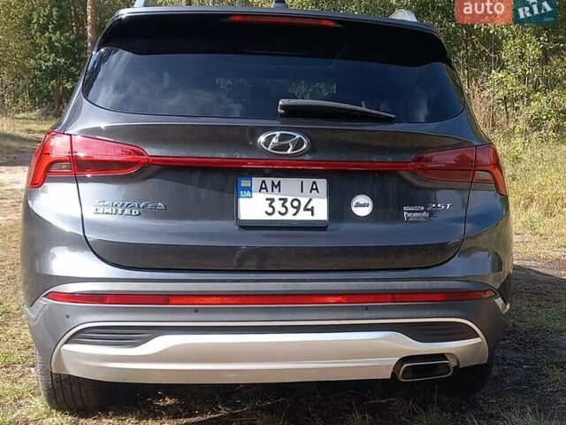 Черный Хендай Санта Фе, объемом двигателя 2.5 л и пробегом 99 тыс. км за 36000 $, фото 3 на Automoto.ua