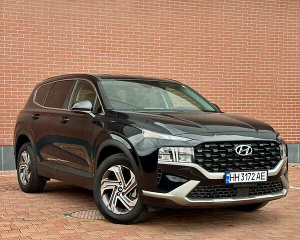 Черный Хендай Санта Фе, объемом двигателя 2.5 л и пробегом 12 тыс. км за 31850 $, фото 1 на Automoto.ua