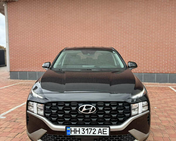 Черный Хендай Санта Фе, объемом двигателя 2.5 л и пробегом 12 тыс. км за 31850 $, фото 5 на Automoto.ua